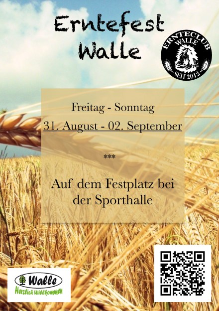 Erntefest 2018 Deckblatt
